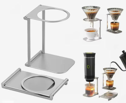 Support de cafetière pliable et portable